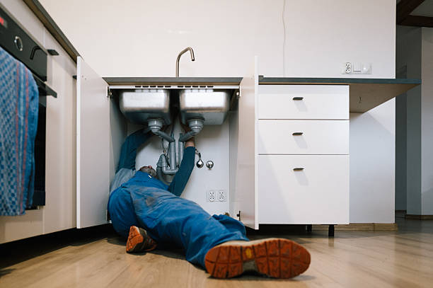 Professional Plumbing technician working in Harrells, NC
